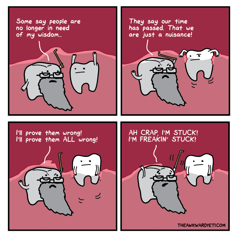 wisdom-teeth awkward yeti comic